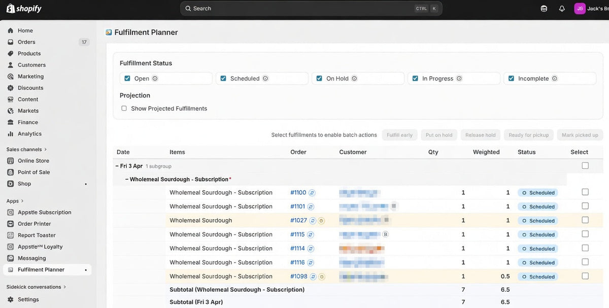 From Google Sheets Hack to Shopify App: Introducing Fulfillment Planner