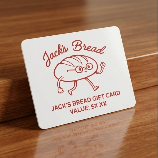 Jack's Bread gift card